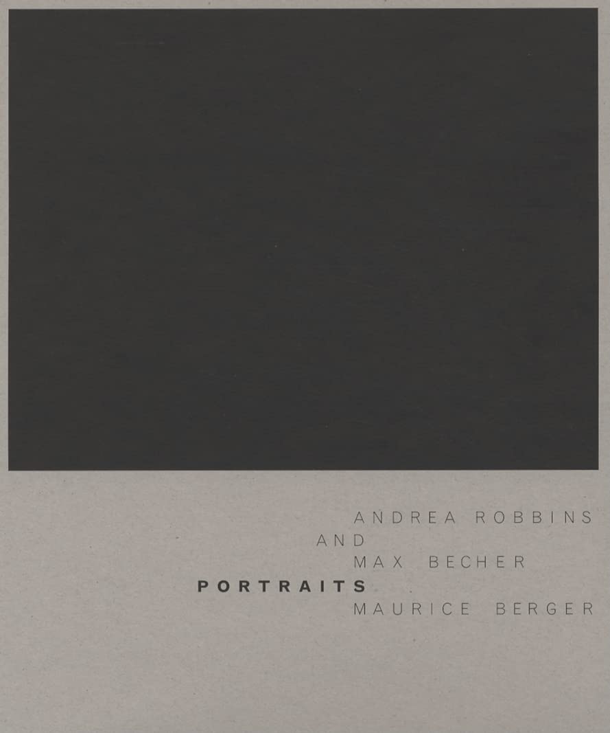 Portraits Livre d'Art Photographie Andrea Robbins Max Becher Monographie Illustrée