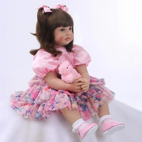 Muñeca Bebé Realista iCradle 24 pulgadas 60 cm miniatura 4