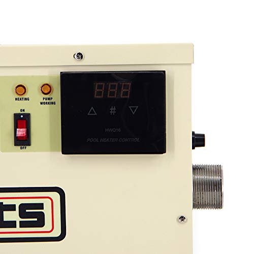 image for KOOKYOU Pool Water Heater Thermostat 15KW 220V for Swimming Pool SPA H