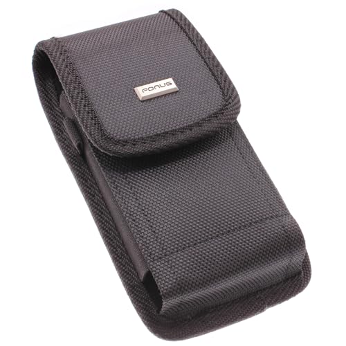 Swivel Case Phone Belt Clip Compatible with LG Velvet Model - Holster Rugged Cover Pouch Canvas