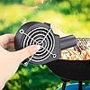 Wathai BBQ Air Mover Blower Fan 12V 97mm x 33mm,Variable Speed Centrifugal Fan with 110V - 240V AC Plug for Camping Quick Charcoal Starter,Outdoor Cooking,Fireplace,Bellows,Wood Stove or Drying Boots