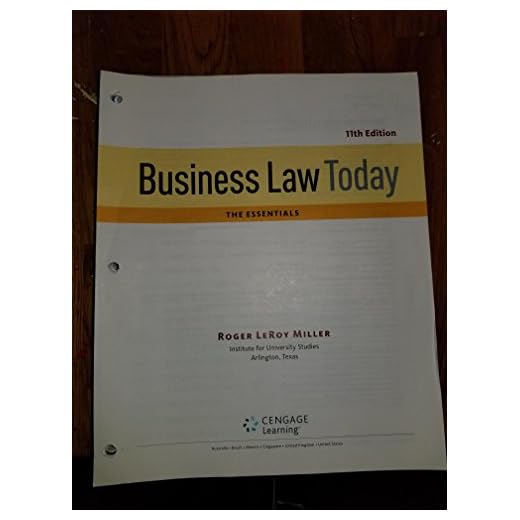 Cengage Advantage Books: Business Law Today, The Essentials: Text and Summarized Cases