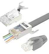 RJ45 Cat6 シールド付き カプラー⠀25個セット　シルバー Amazon.co.jp: VCE 貫通式 LAN コネクター 25個セット CAT6 CAT5E CAT5