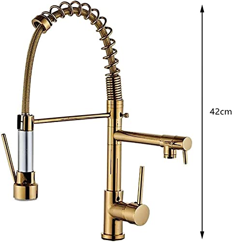 Robinet d'évier de cuisine extractible pour stopper les éclaboussures