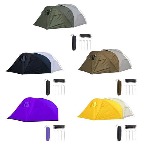 Carpa familiar impermeable para camping al aire libre miniatura 4