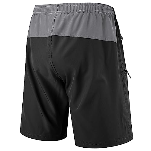 Image of Men's Mountain Bike Shorts 3D Padded Baggy Bicycle Riding Cycling Shorts Quick Dry Lightweight Biking Shorts