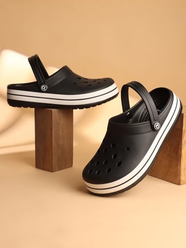 Image of Carlton London Men Comfortable Flat Round Toe Back-Strap Fashion Clog Shoes for Daily use and Casual use