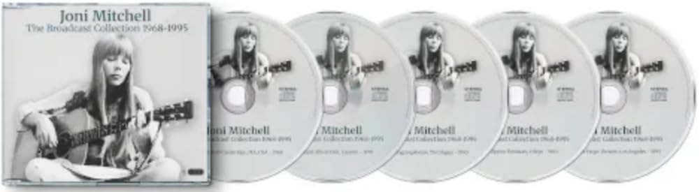 Joni Mitchell The Broadcast Collection 1968 -1995 Rare Live Radio Recordings Collector's
