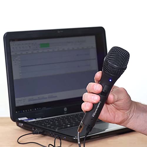 Audio-Technica At2005Usb Cardioid Dynamic Usb/Xlr Microphone For Windows/Mac Computers, Pa Systems, Mixers Bundle With Blucoil Pop Filter, 6" Dimmable Selfie Ring Light, And 3' Usb Extension Cable #TOP2