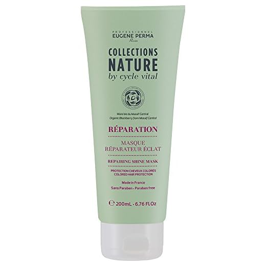 EUGENE PERMA Professionnel Masque Réparateur Eclat 200 ml Collections Nature by Cycle Vital