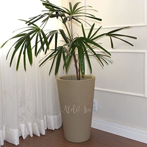 Vaso de planta decorativo para jardim