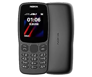Nokia 106 Black/Mobile 1.8"
