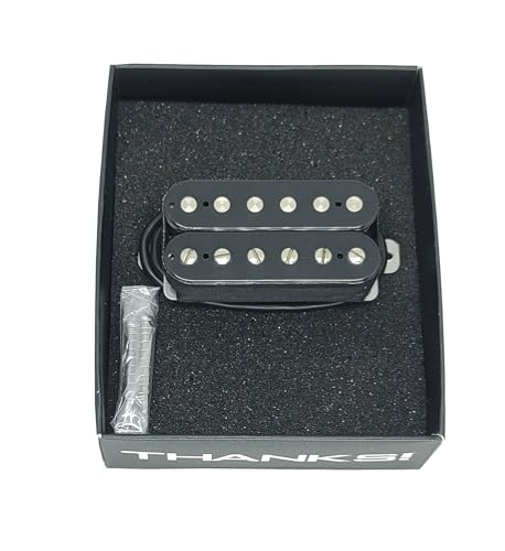 Captador Humbucker Malagoli Custom 84 preto para ponte de guitarra Les Paul