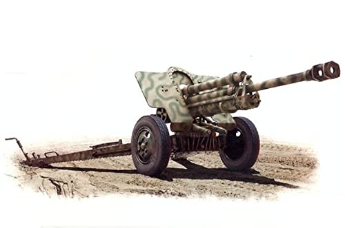 MiniArt Modelo de Kit Cañón Campo Alemán 7.62 cm 1/35 miniatura 1