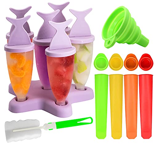 Gyvazla Stampi Ghiaccioli, 12 PCS Popsicle Stampi...