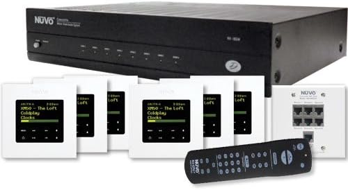 NuVo NV-I8GMS Grand Concerto Amplifier System, 6 Source, 8 Zones