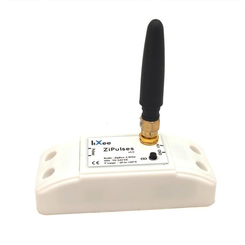 Compteur impulsions Zigbee 3.0 (eau, gaz) - ZIPULSES - Lixee