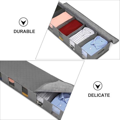 Organizador para ropa con resistente doble cremallera POPETPOP 6