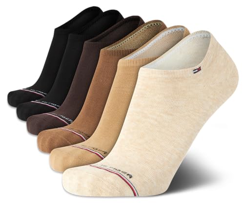 Tommy Hilfiger Mens Athletic Socks - 5 Pack/6 Pack Moisture Wicking Mens Ankle Socks - Breathable Low Cut Sock (Size 7-12)
