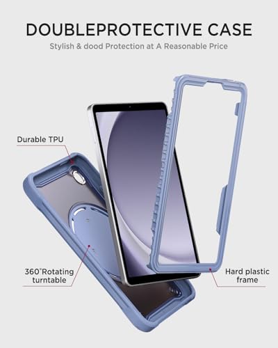 Coque Samsung Galaxy Tab A11 8.7 2025 Miimall silicone antichoc violet