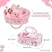 BABESIDE 8 Pcs Reborn Baby Doll Clothes with Bassinet for 17-22 Inch Baby Dolls, Baby Dolls Clothes Doll Accessories Set with Bunny Toy for Newborn Baby Dolls Girl (Not Doll)