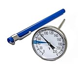 Backyard Compost Stainless Steel Soil Thermometer with 1.5