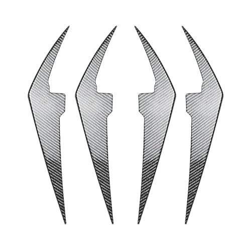 Compatible for BMW 3 Series G20 G21 G28 LCI M Sport 318i 320i 330i M340i 2022-2024+ Front Bumper Side Splitter AirVent Trim Blade(Carbon Fiber Look)