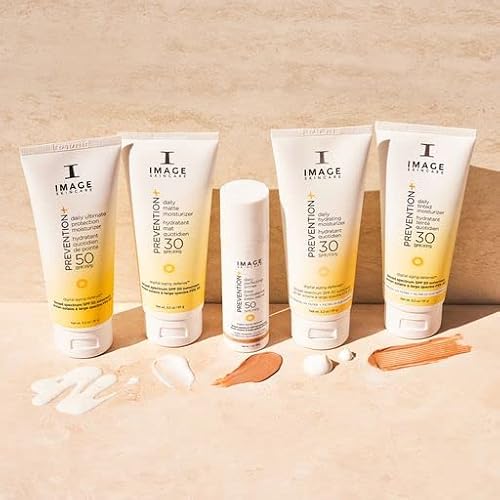 Image Skincare, Prevention+ Daily Hydrating Moisturizer Spf 30, Zinc Oxide Face Sunscreen Lotion With Sheer Finish, 3.2 Oz #TOP3
