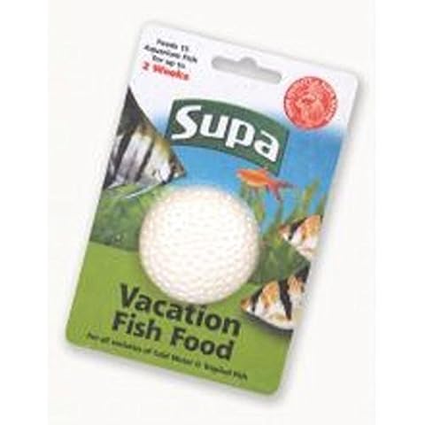 2 X Supa Vacation 2 week Holiday Fish Food Block 25g (Random Shape) Cover