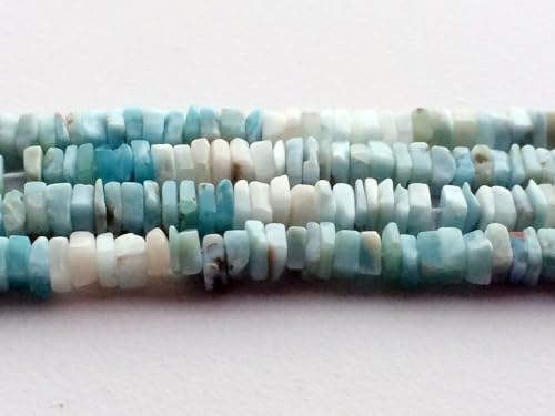 Larimar pour collier et bijoux faits main chargés de sérénité marine - 7