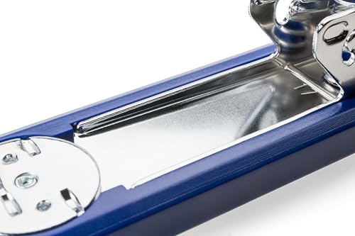 NOVUS Heftgerät B2 (25 Blatt Heftleistung, Oberlademechanik, Metallgerät Mit Kunststoffmantel, Inkl. 200 Heftklammern) Schwarz