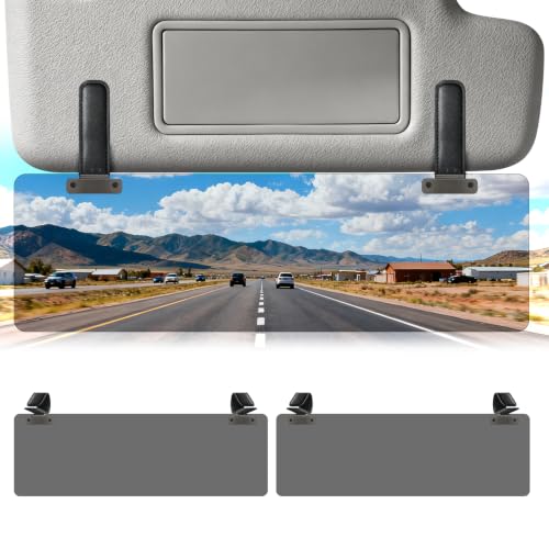 Image of Veharvim Sun Visor Extender for Car, Visor Extender Attachment for Car
