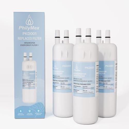 Water filter for WRS315SDHZ02 WRS325FDAM04 WRS571CIHZ01 WRS555SIHZ06 WRS325FDAW04 WSF26C3EXF01 WRS325SDHZ00 Replacement-3PK