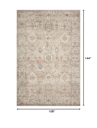 Tapete decorativo Loloi Hathaway 9'x12' poliéster miniatura 2