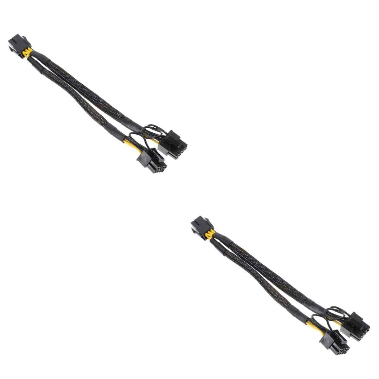 Cable de alimentación GPU pin doble Tofficu extensión adaptador conversión vídeo gráfico 8