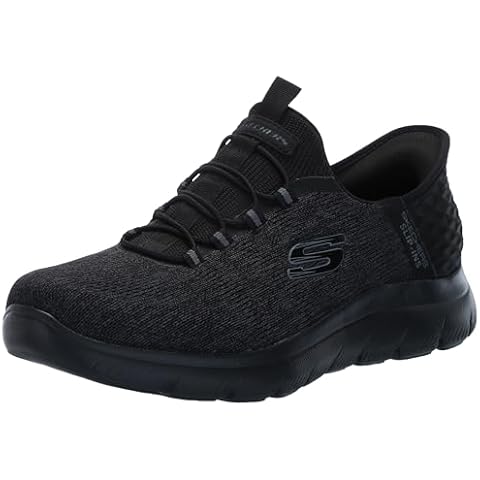 Skechers Men's Summits Key Pace Sneakers in Black Cover