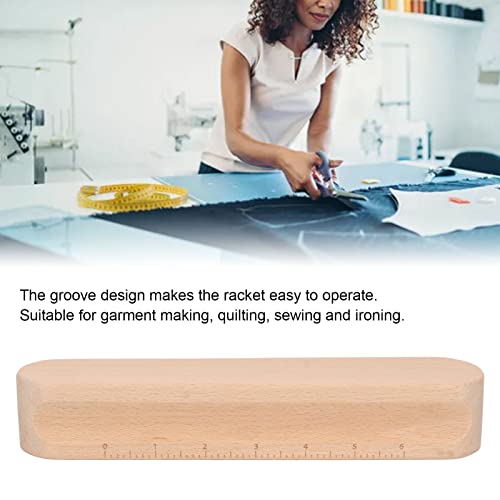 Clipe de Alfaiate, Clipe de Costura de Madeira Com Design Ranhurado Multifuncional Leve para Engomar