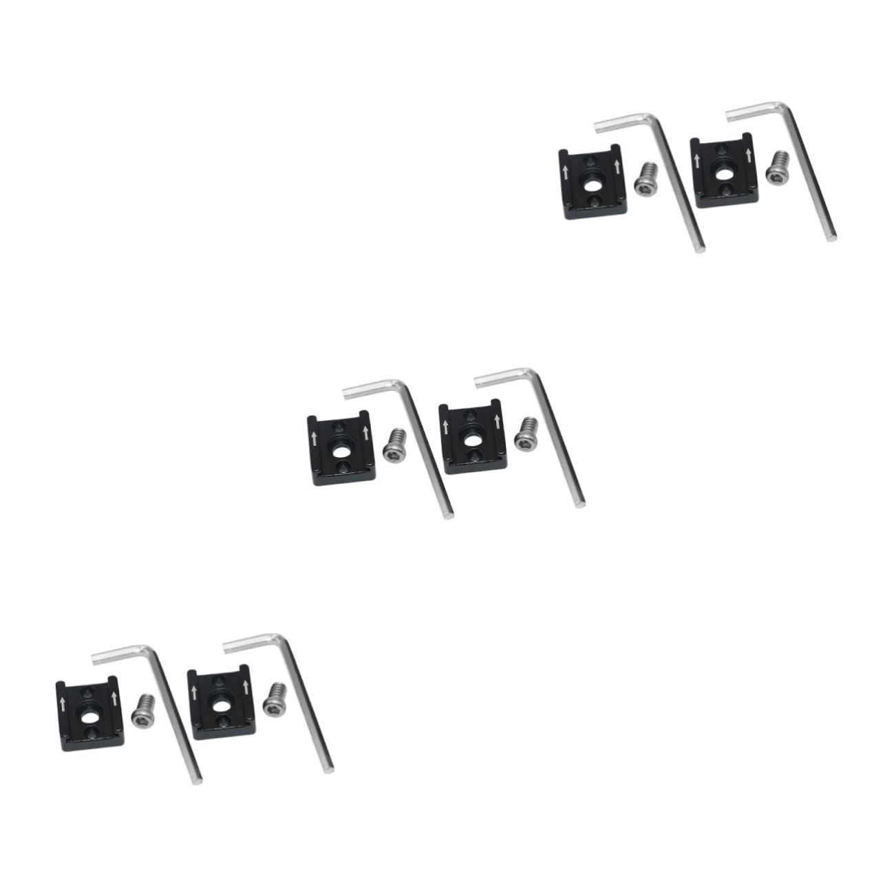 Artibetter 6sätze Kalter Schuh Adapter Halterung Metall Flash Stand Mount Für Kamera Stabiler Und Einstellbarer Halter Für Blitzgeräte