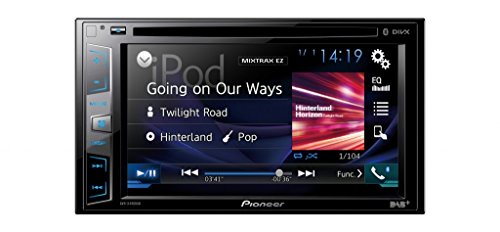 Pioneer AVH-X490DAB 15,7 cm (6,2 Zoll) Touchscreen • DAB+ digitales Autoradio • Media-Receiver mit USB, Bluetooth, CD/DVD, MP3 • für iPhone und Android • Spotify und DIVX