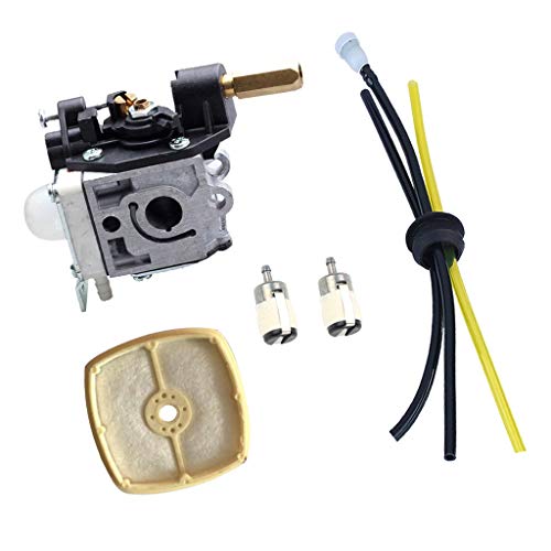 PETSOLA Kit De Carburador para SRM-266 S T/HCA-266 Trimmer con Línea De Combustible