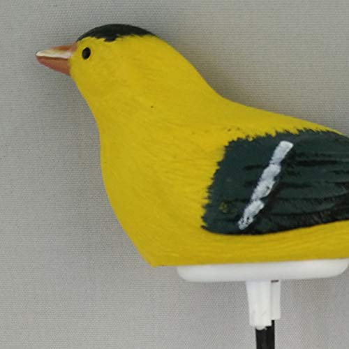 Jaquiain Soil Moisture Meter Watering Alarm Bird Water Tester Hygrometer Sensor Tool Kit For Planter Water Remind Warining Alert (Yellow) #TOP3