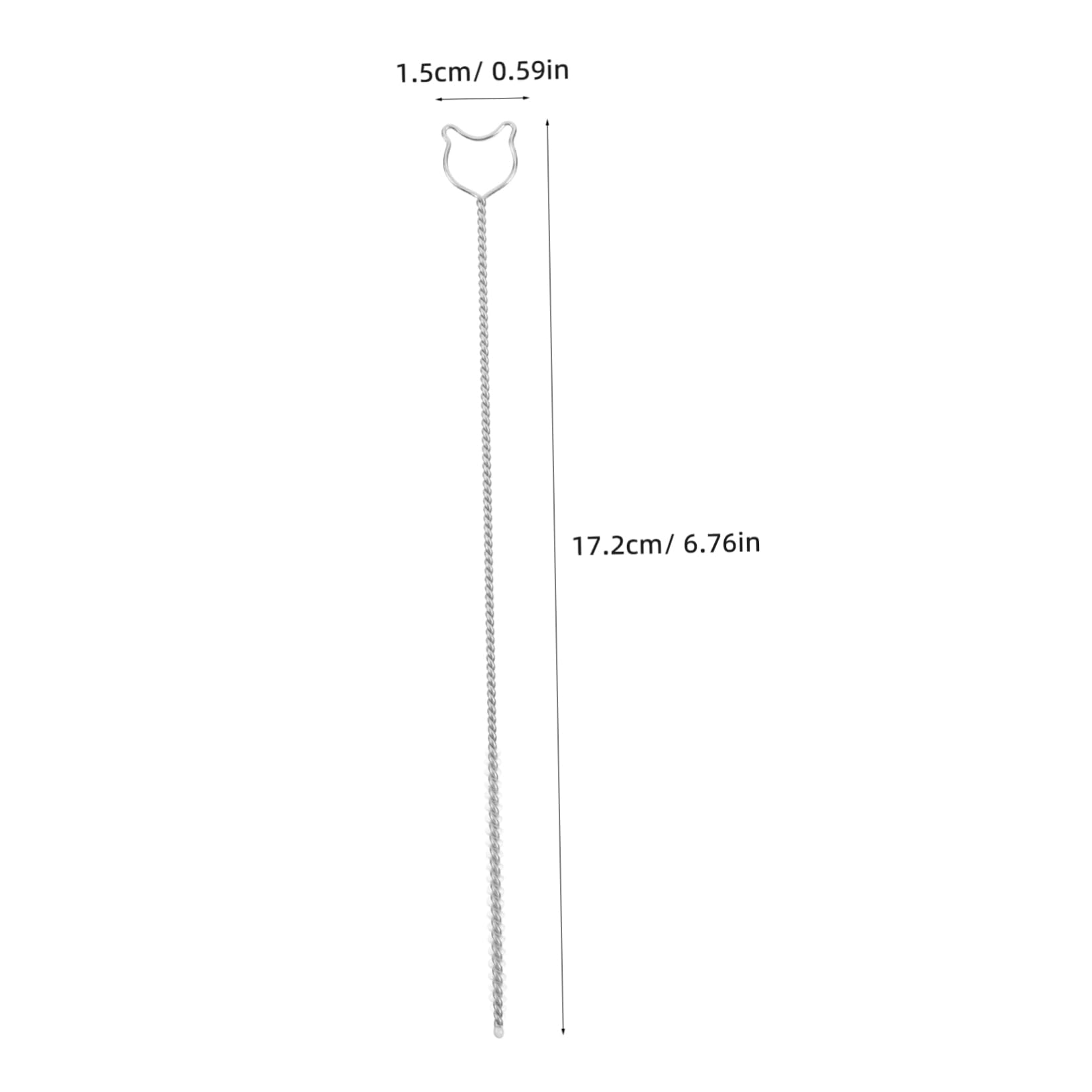 Didiseaon Sturdy Stainless Steel Straw Brush 10pcs Long Tube Cleaning Brush for Tumbler Cup Water Bottle Baby Bottles