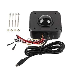 Tyenaza Tyenazac875 LED-Trackball-Maus 4,5 cm