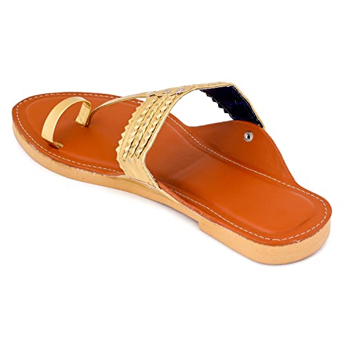 Image of womens footwear Designer Synthetic Leather stylish Kolhapuri for women and girls suitable for any ocassion