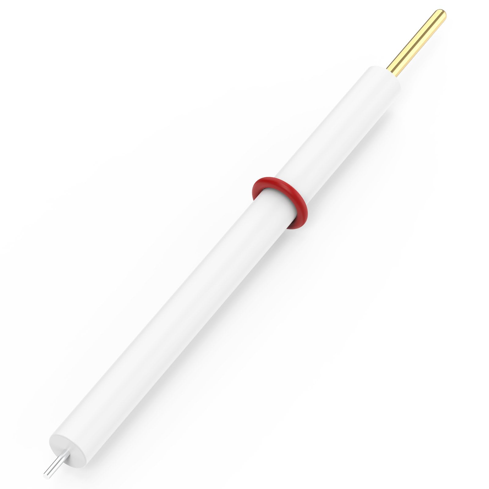Labasics Electrodo de Columna de Platino, Electrodo de Celda Electrolítica con Columna Pt 99.99% Pura (5x1 mm) y Cuerpo de PTFE, para Uso en Laboratorio