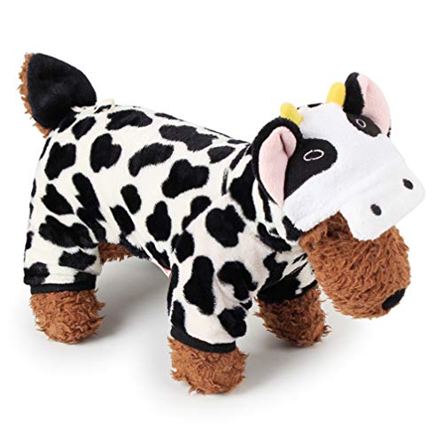 Disfraz para perro Hemobllo de vaca talla L miniatura 5