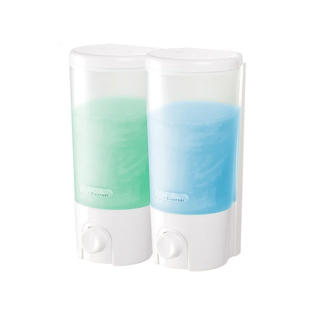 moisture Dozownik mydła zestaw balsamu dozownik mydła dozownik do wielokrotnego napełniania dozownik płynu naścienny dozownik mydła 240 ml dozownik mydła do domu (kolor: C)