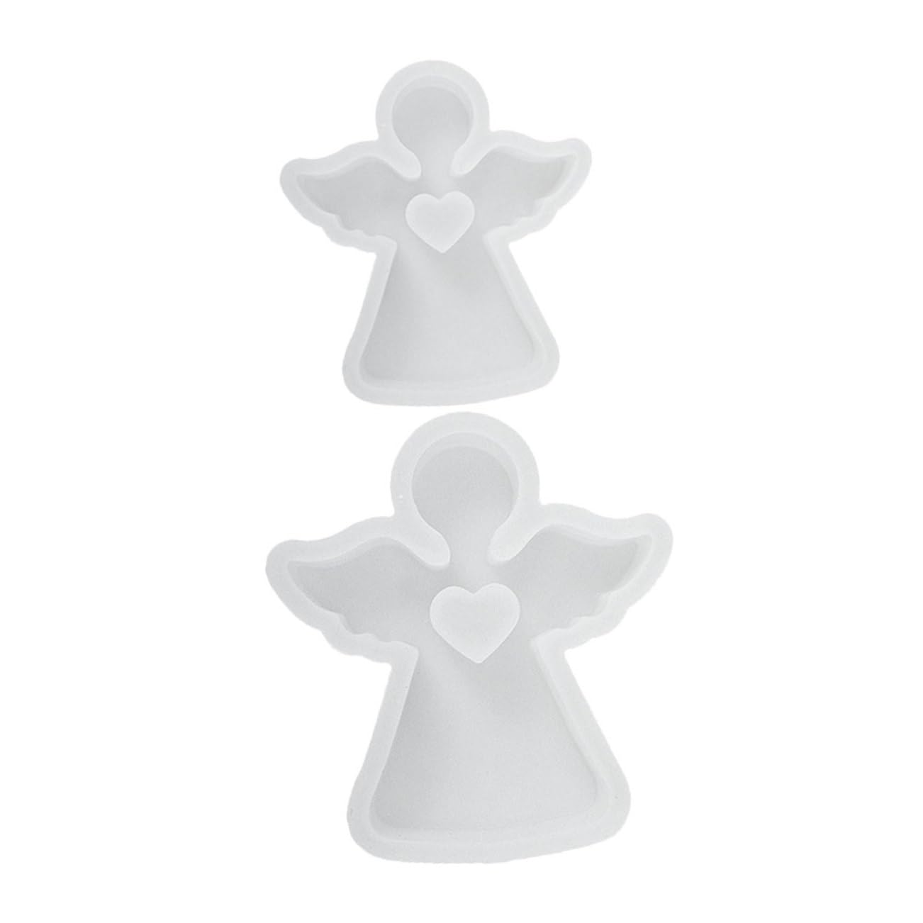 DOITOOL 5 Set Stampo Silicone Per Forma Da Materiale Resistente E Flessibile Per Fai Da Te E Decorazioni Artigianali Per Profumate E Lavoretti 2 Pezzi * 5