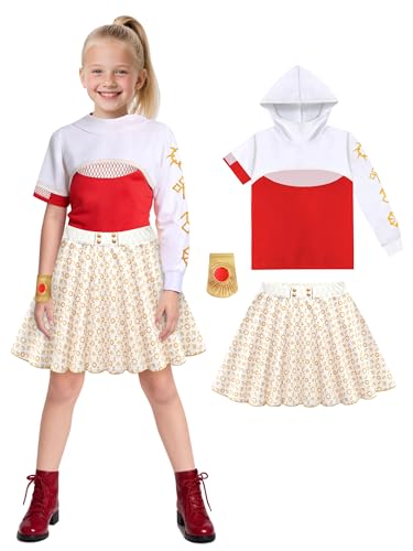 CBLDZZ Zombies Outfit for Girls Daywalker Shirt and Pants Set