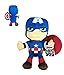 Marvel - Peluche Capitan America 30cm Qualità super soft
